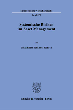 Systemische Risiken im Asset Management Systemische Risiken im Asset Management