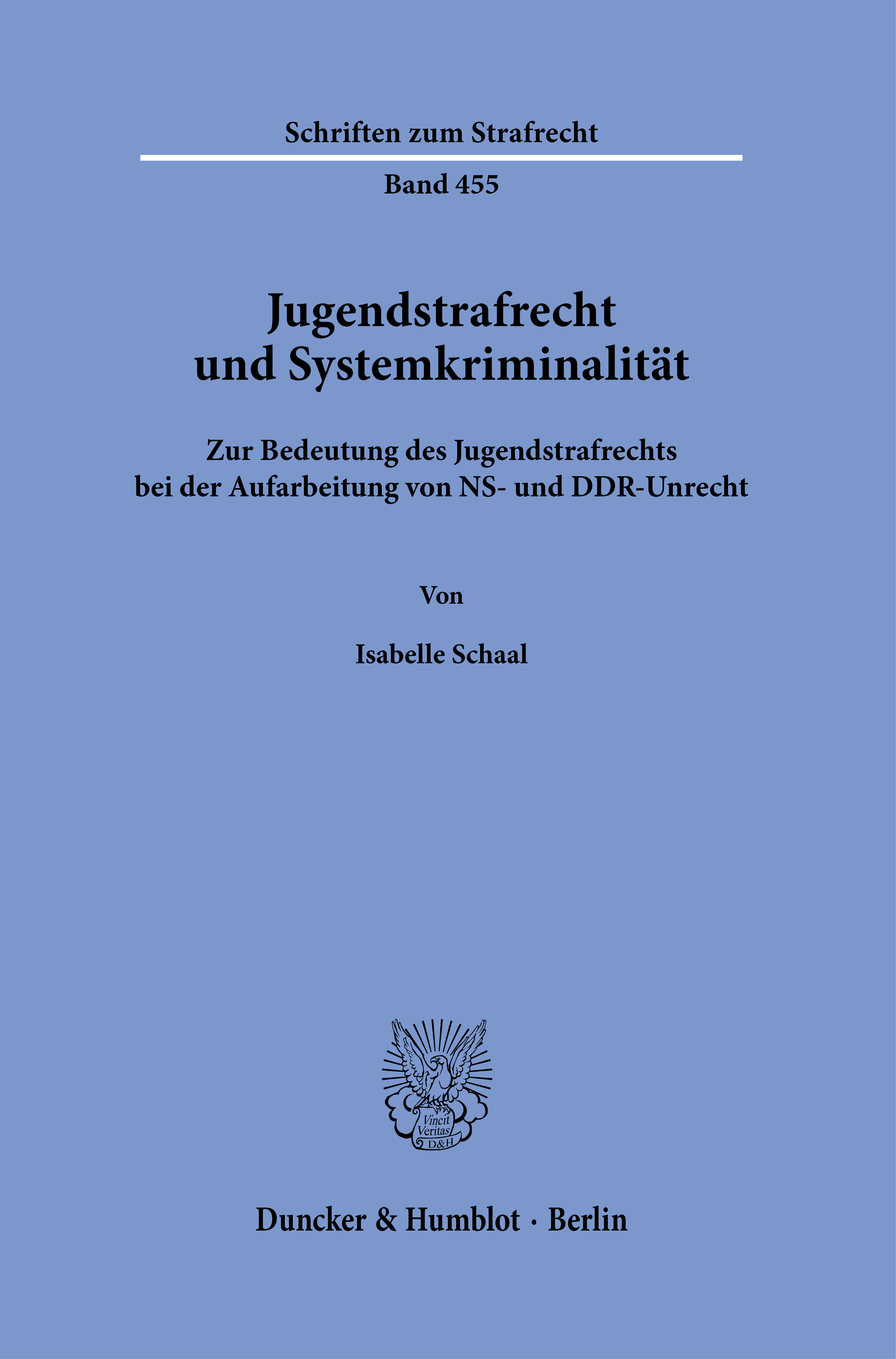 Jugendstrafrecht und Systemkriminalität