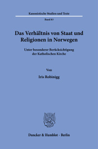 Das Verhältnis von Staat und Religionen in Norwegen