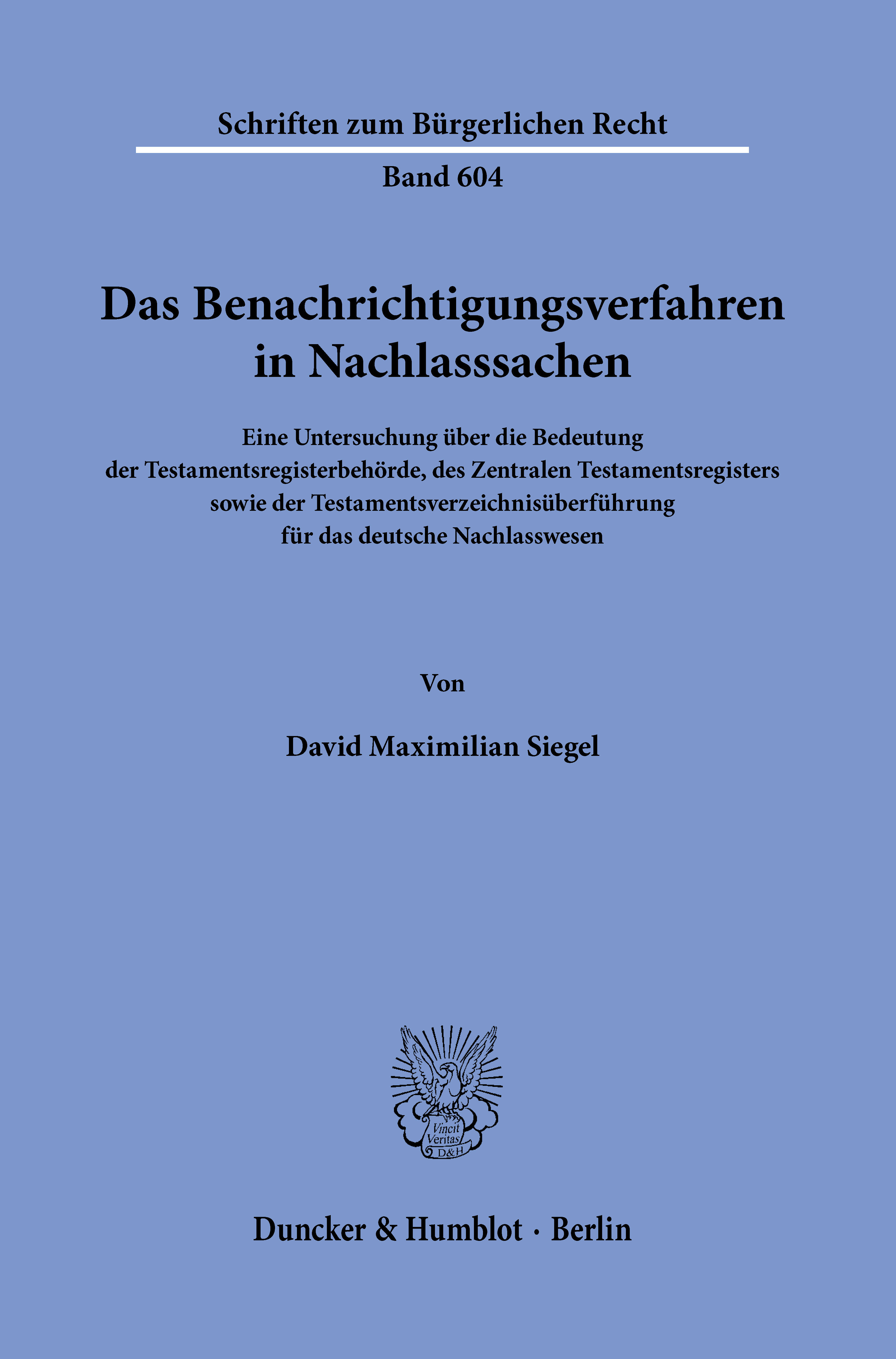 Das Benachrichtigungsverfahren in Nachlasssachen
