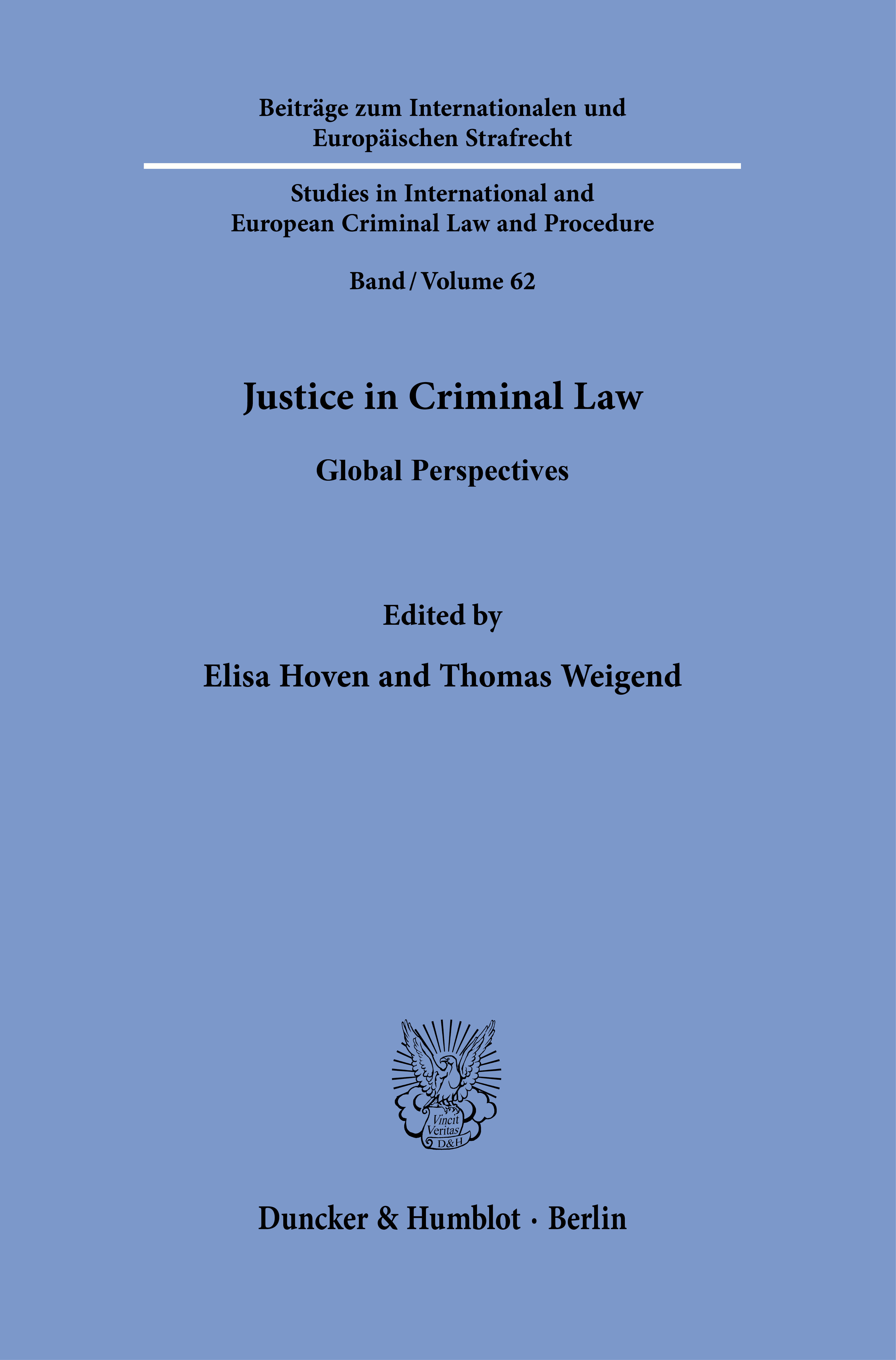 Justice in Criminal Law