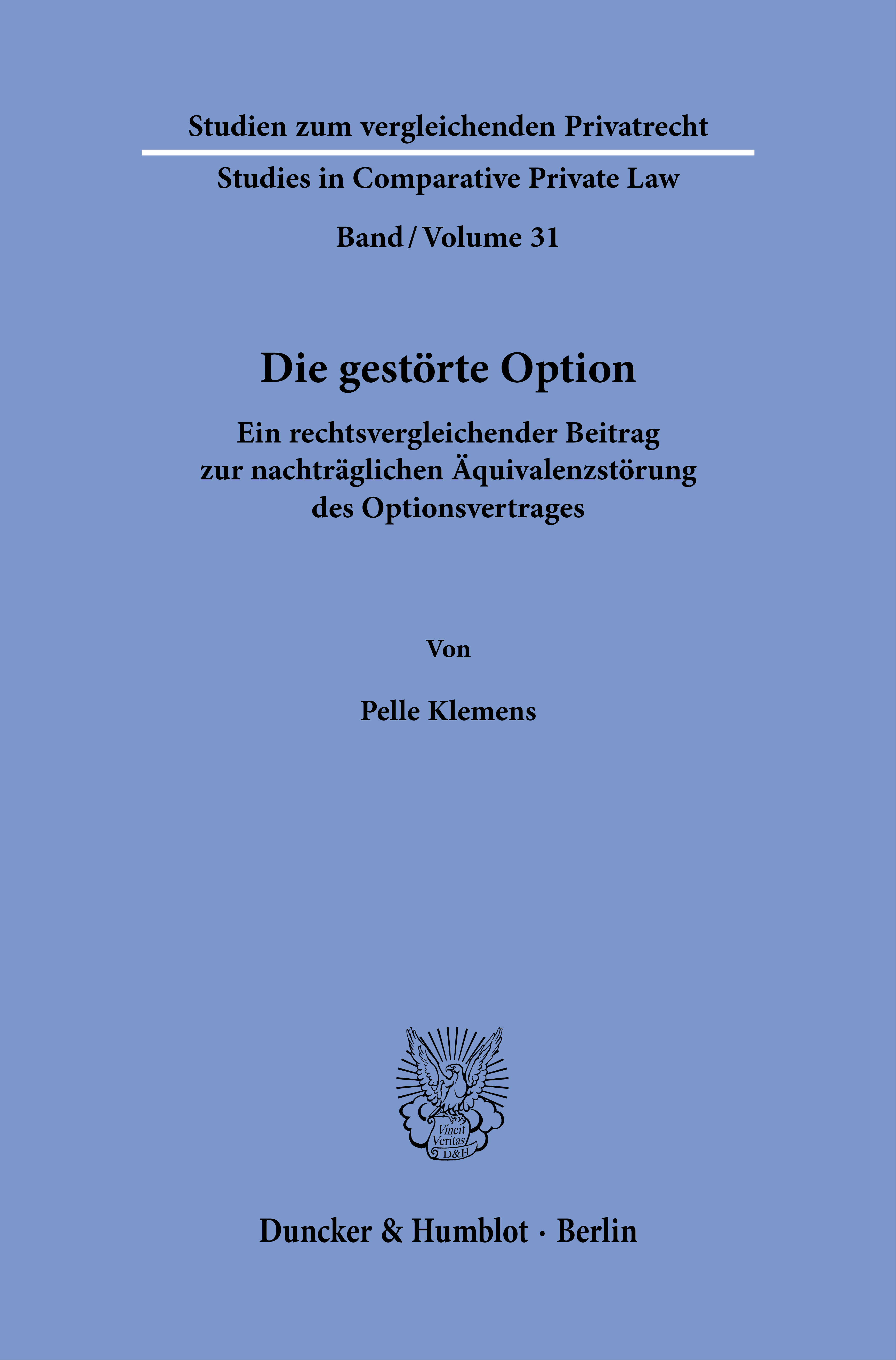 Die gestörte Option