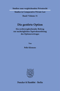 Die gestörte Option