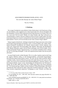 Gesundheitsversorgungsplanung (GVP)