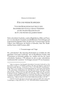 Für und wider Schweden