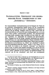 Nationalitäten, Geschlecht und geografischer Raum
