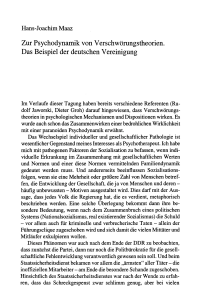 Zur Psychodynamik von Verschwörungstheorien