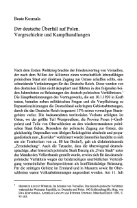 Der deutsche Überfall auf Polen