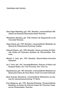 Autorinnen und Autoren