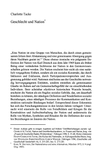 Geschlecht und Nation