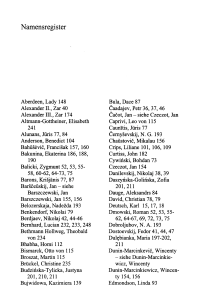 Namensregister