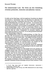 Die Industriestadt Lodz