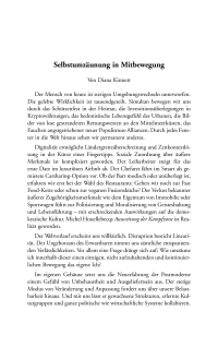 Selbstumzäunung in Mitbewegung