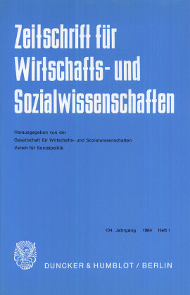 Vol. 104 (1984), Issue 1