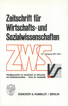 Vol. 107 (1987), Issue 1