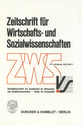 Vol. 113 (1993), Issue 1