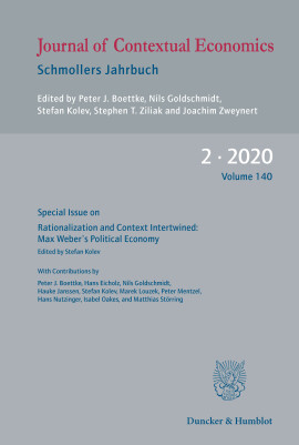 Rationalization and Context Intertwined: Max Weber’s Political Economy