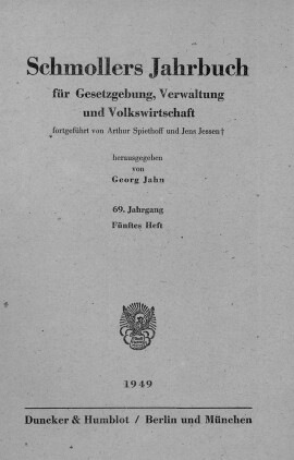 Vol. 69 (1949), Issue 5