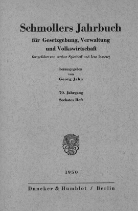 Vol. 70 (1950), Issue 6