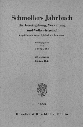Vol. 73 (1953), Issue 5