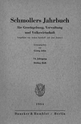 Vol. 74 (1954), Issue 3