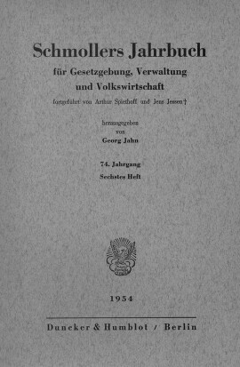 Vol. 74 (1954), Issue 6