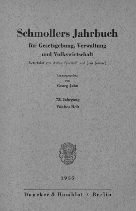 Vol. 75 (1955), Issue 5