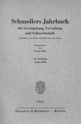 Vol. 81 (1961), Issue 1