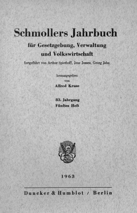 Vol. 83 (1963), Issue 5