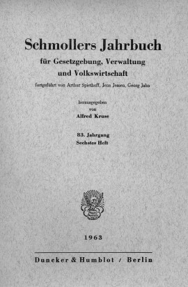 Vol. 83 (1963), Issue 6