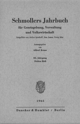 Vol. 85 (1965), Issue 3