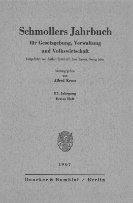 Vol. 87 (1967), Issue 1