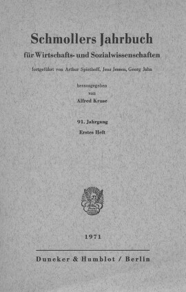 Vol. 91 (1971), Issue 1