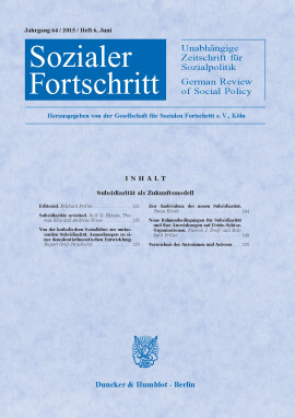 Subsidiarität als Zukunftsmodell