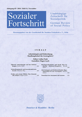 Arbeitskämpfe und Drittwirkung: Handlungsbedarf des Gesetzgebers?