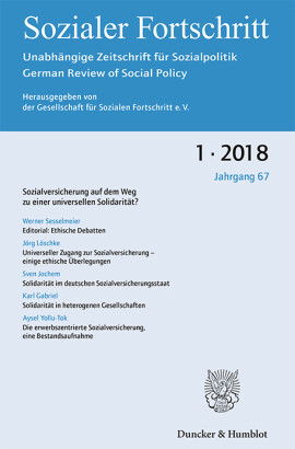 Sozialversicherung auf dem Weg zu einer universellen Solidarität?