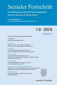 100 Jahre Sozialpartnerschaft in Deutschland