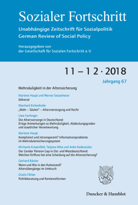 Mehrsäuligkeit in der Alterssicherung