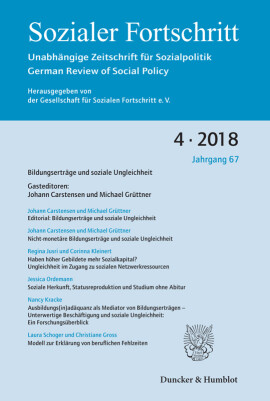 Bildungserträge und soziale Ungleichheit