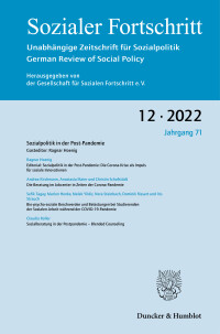 Sozialpolitik in der Post-Pandemie