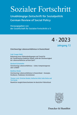 Gleichwertige Lebensverhältnisse in Deutschland