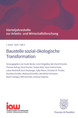 Baustelle sozial-ökologische Transformation