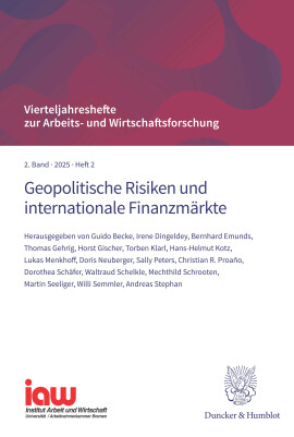 Geopolitische Risiken und internationale Finanzmärkte