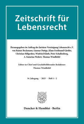 Zeitschrift für Lebensrecht