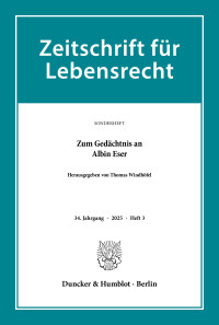 Zeitschrift für Lebensrecht