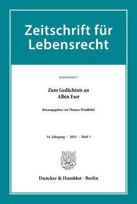 Zum Gedenken an Albin Eser
