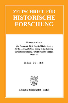 Zeitschrift für Historische Forschung